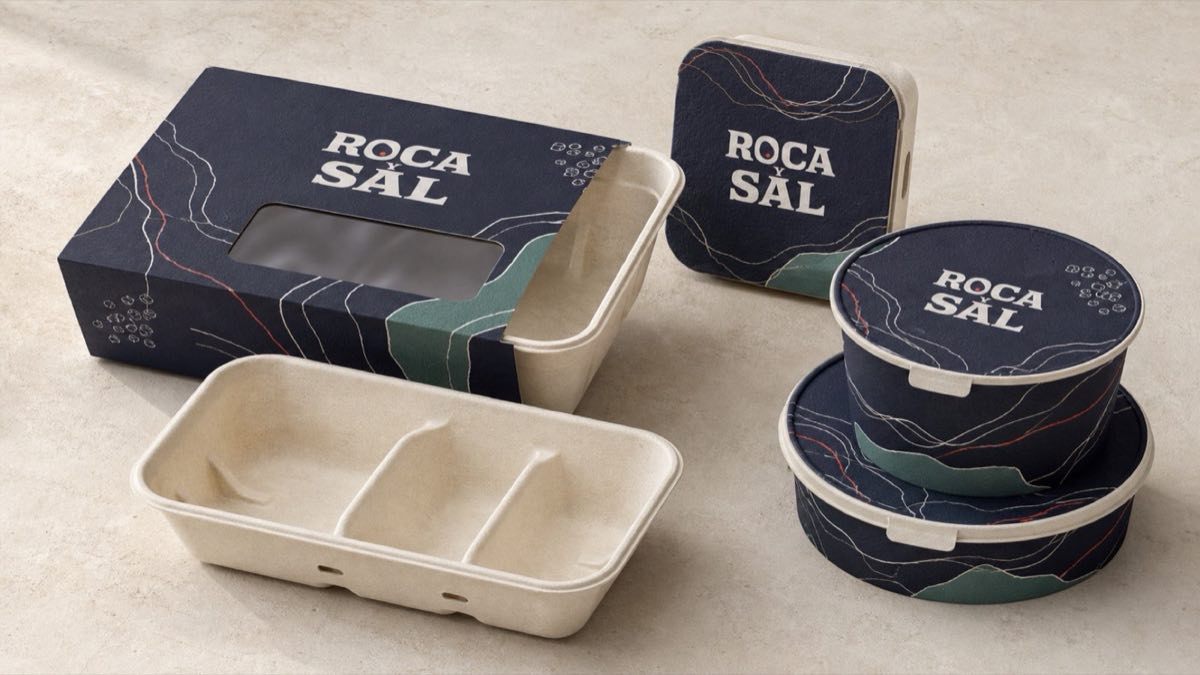 Diseño de packaging impreso para restaurante de mariscos
